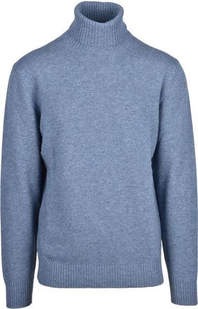 BATURO Ciclista Wool and Cashmere Knit - Light Blue