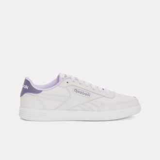 Reebok Womens Reebok Court Advance In Luxegrey/Digitalgleam/Purplefu M