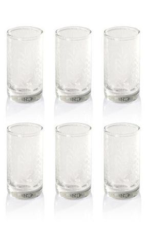 Zodax Etched Set of 6 Tequila Sipping Glasses in Clear at Nordstrom Rack