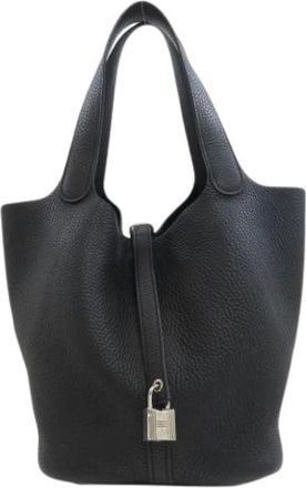 Herm&egrave;s Pre-owned Vintage Bucket Bag - Pre-owned - Mujer - Negro - ONE SIZE