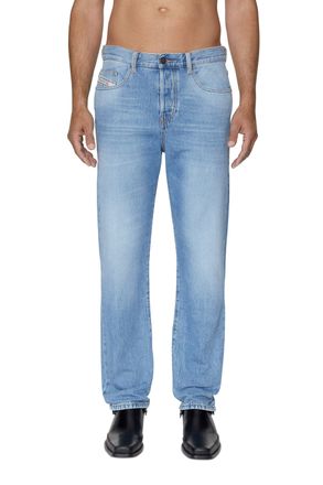 Diesel Straight Jeans - 2020 D-Viker - Jeans - Man - Blue