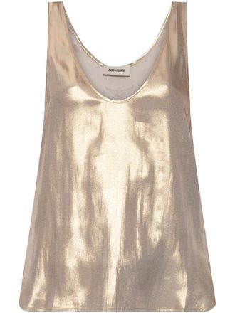 Zadig&Voltaire Tarys tanktop - Goud