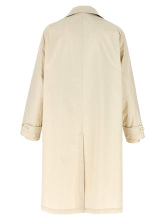 Maison Margiela Mens Beige Cotton Coat Clothing