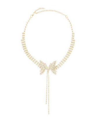 8 by YOOX RHINESTONES BUTTERFLY CHOCKER