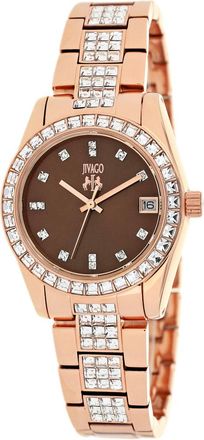 Jivago Watches Womens Chocolate brown dial Watch