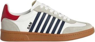 Dsquared2 Boxer Suede Sneaker - Heren - Sneakers - Veelkleurig - 36 EU - Leer - Schoenen