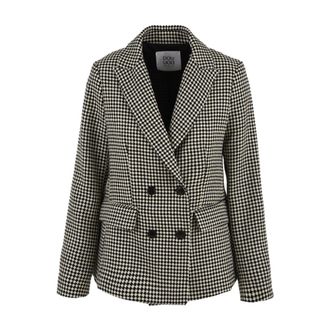 Douuod Blazers, female, Black, M, Black Jackets for Women