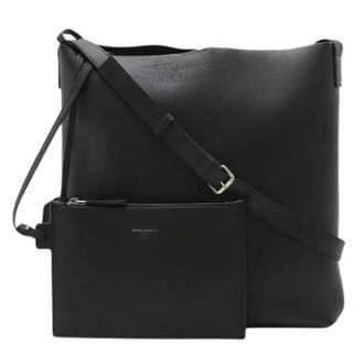 Saint Laurent Pre-owned Vintage Pouch Shoulder Bag - unisex - Yves Saint Laurent Vintage - Vintage Cross Body Bags - Black - ONE SIZE - Pre-owned