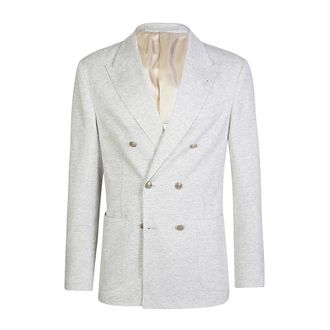 Eleventy Heren, Jassen, Grijs, Maat: 4XL Katoen