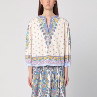Etro Bedrukte Katoenen Blouse