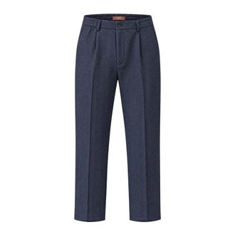 Cruna Pantaloni Eleganti - - Trousers - Uomo - Blu - M
