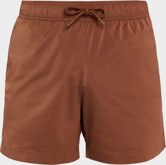 Frescobol Carioca Men & apos;s Salvador Elastic-Waistband Swim Trunks