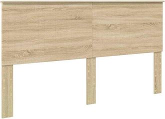 vidaXL Headboard with Headboard Sonoma Oak 180 cm Engineered wood vidaXL