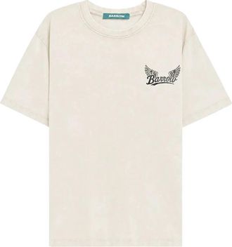 Barrow Jersey T-shirt - Heren - T-shirts - Beige - L - Katoen - Tops