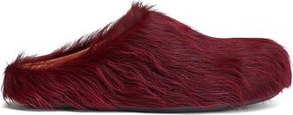 Marni Mules in cavallino - Rosso
