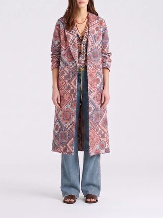 Momoni Printed Colibri Coat