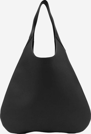 Carven Womens Tommaso Leather Bag Black Shoulder