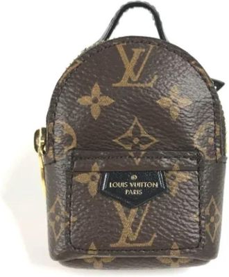 Louis Vuitton Tweedehands Canvas Louis Vuitton tassen - Dames - Vintage Accessoires - Bruin - ONE Size - Vintage