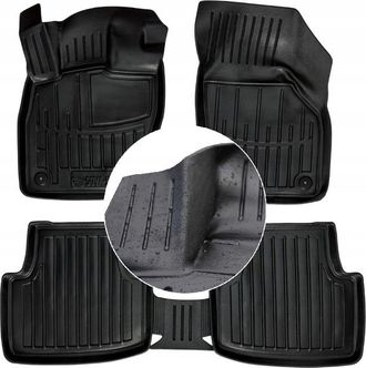 OEM Alfombrillas Y Limpiaparabrisas De Goma Vw Passat B8 2014-2023 Ud Channels