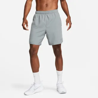Nike Mens Challenger Dri-FIT 7 Brief-Lined Running Shorts in Grey | DV9359-084