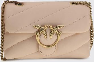 Pinko Mini borsa Baby Love Bag Puff in nappa matelass&eacute; con logo