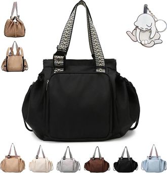 Generic Emma and Kate Everyday Bag Tote Bag, Large Capacity Multifunctional Travel Organizer, 15 Smart Pockets as Crossbody Shoulder (Black)