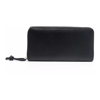 Emporio Armani Wallets & Cardholders, male, Black, Size: ONE SIZE Zip Around Wallet