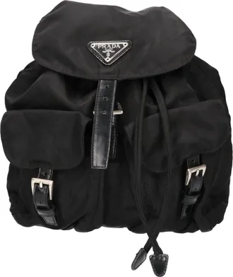 Prada Black Nylon Backpack (Pre-Owned)