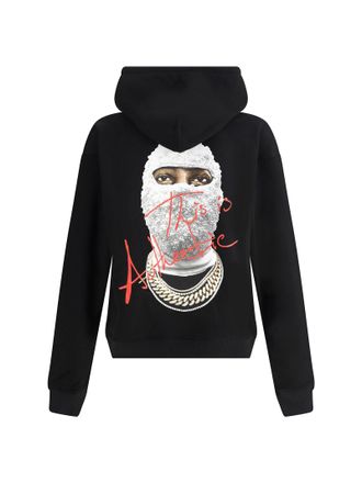 パーカー・フーディ IH NOM UH NIT FW20 HOODIE (NMW20213_009) Ih Nom Uh Nit David Bowie Print Hoodie | Black | FARFETCH