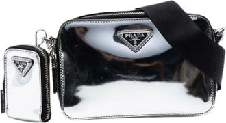 Prada Borsa Crossbody Vintage Pre-owned - - Pre-owned - Donna - Grigio - ONE SIZE