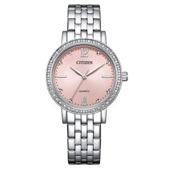 Citizen Womens Silver Watch EL3100-55W Stainless Steel - One Size