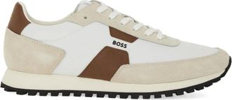 BOSS panelled sneakers - Neutrals