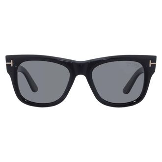Tom Ford Finn Polarized Smoke Square Mens Sunglasses FT1304 01D 53
