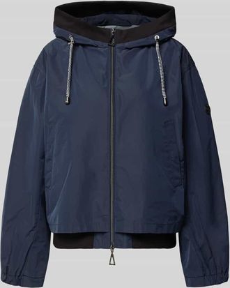 Gil Bret Jacke mit Zweiwege-Rei&szlig;verschluss in Marine, Gr&ouml;&szlig;e 36