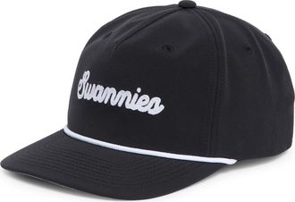 Swannies Walter Snapback Hat in Black at Nordstrom Rack
