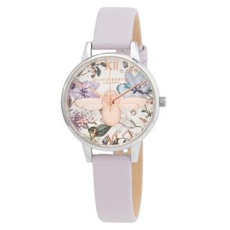 Olivia Burton Dameshorloge Kwarts Zilver