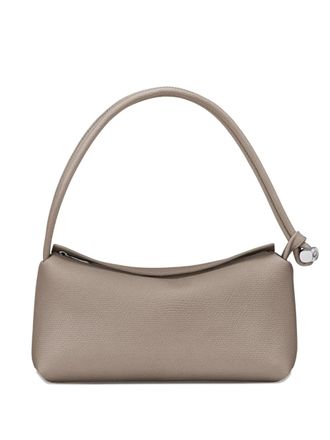 Longchamp medium Le Roseau shoulder bag - women - Leather - One Size - Neutrals