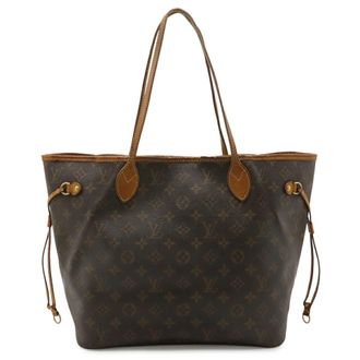 Louis Vuitton Brown Monogram Shoulder Bag Tote Bag (Pre-Owned)