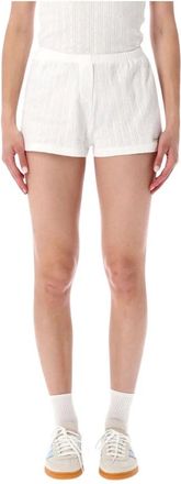 Sporty & Rich Shorts de Rizo - Shorts - Mujer - Blanco - L