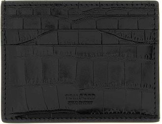 Tom Ford Crocodile Leather Card Holder