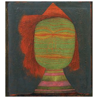 Artopweb Decorative panel, KLEE - Actors Mask - 60x65