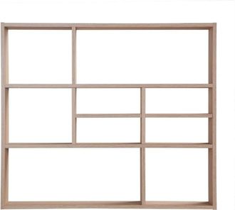 Calicosy Estantería de pared L90 cm - Efecto Roble