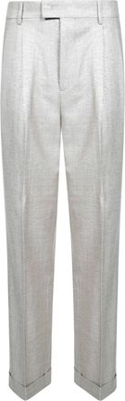 Berwich Tailored High-Waisted Straight-Leg Pants