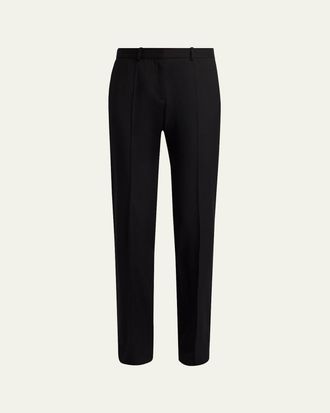 The Row Hiram Straight-Leg Wool Pants