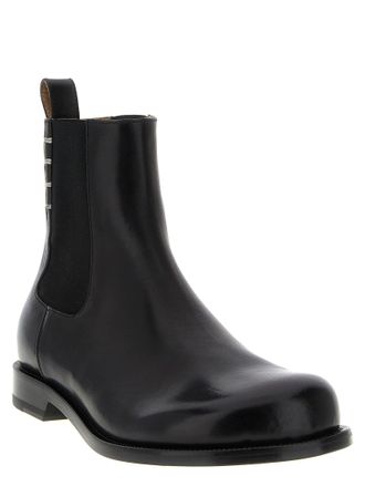 J.W.Anderson Leather Chelsea Loafer Chelsea Boot - Black