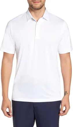 Johnnie-O Birdie Classic Fit Performance Polo in White at Nordstrom, Size Xx-Large