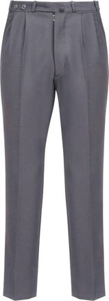 Maison Margiela British mohair trousers - men - Wool - 48 - Grey