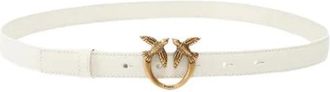 Pinko Pinko, Accessoires, Dames, Wit, XS, Love Berry H2 Belt