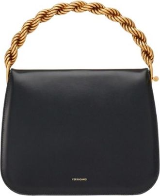Ferragamo Frame Torchon Semi-Rigid (S) Handbag