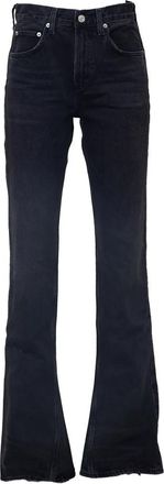 A Gold E Flared Jeans - Dames - Flared Jeans - Blauw - W27 - Denim - Jeans